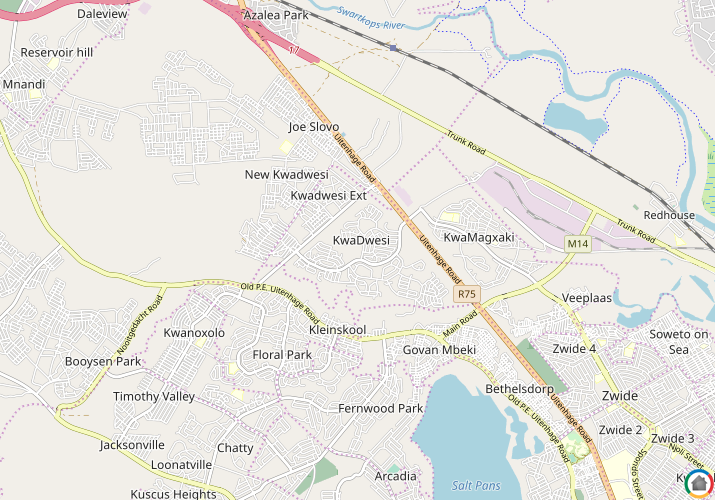 Map location of Kwadwesi